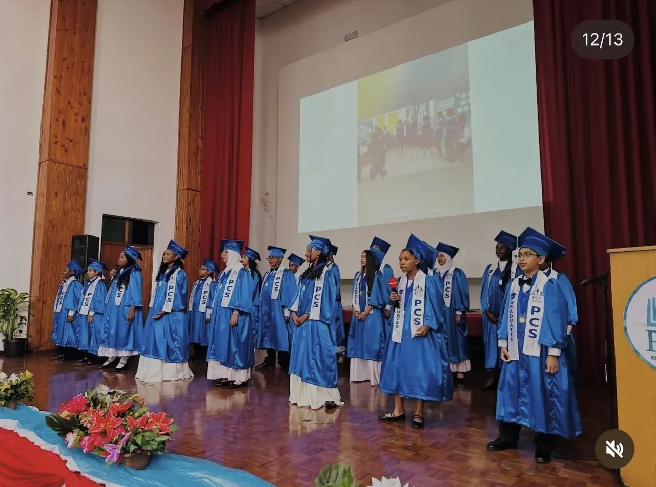 Graduation at PCS